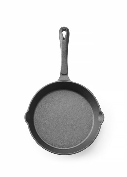 Poêle en fonte, HENDI, Noir, ⌀200x(H)40mm — 629321