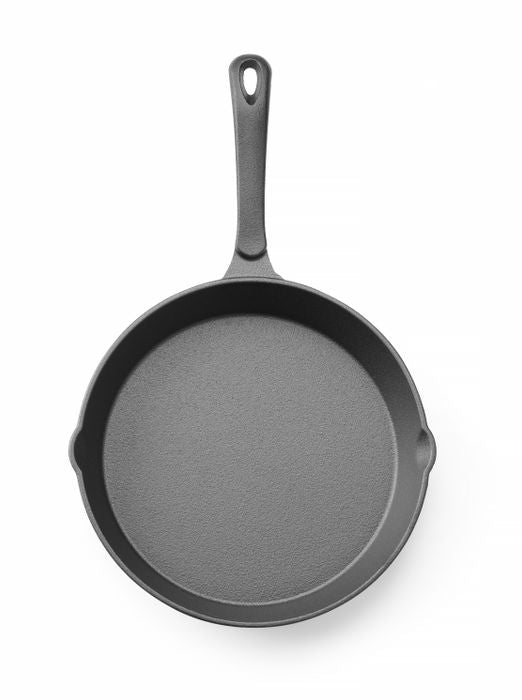 Gietijzeren Skillet, HENDI, Zwart, ⌀250x(H)40mm — 629338