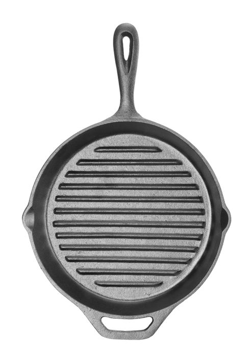Gietijzeren Grillpan, HENDI, 398x265x(H)48mm — 629925
