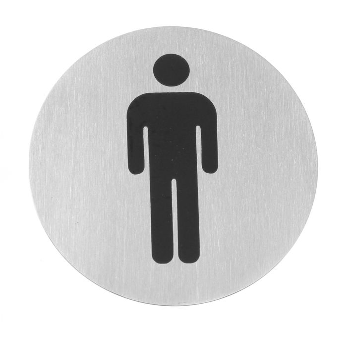 Pictogrammes, HENDI, Messieurs, ⌀75mm — 663608