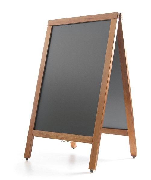 Krijtstoepbord, HENDI, 500x450x(H)850mm — 664001