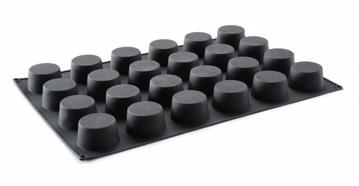 Moule en silicone MUFFIN, HENDI, 570x375x(H)40mm, Rond — 677223