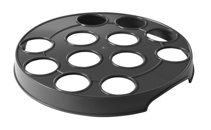 Bierglazenhouder, BarUp, Zwart, ⌀315x(H)35mm — 696217