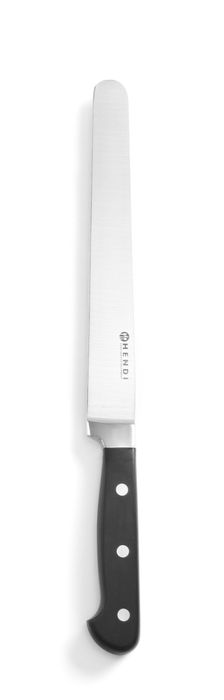 Couteau à jambon/saumon, HENDI, Kitchen Line, Noir, (L)350mm — 781326