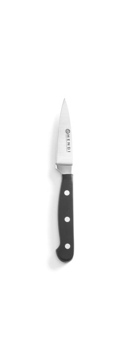 Couteau éplucheur, HENDI, Kitchen Line, Noir, (L)200mm — 781395