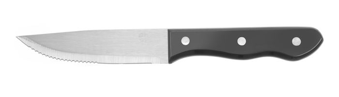 Steak mes XL, HENDI, Profi Line, Zwart, 6 st., (L)250mm — 781456