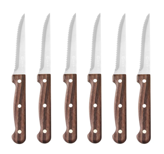 Steakmes, HENDI, Profi Line, Bruin, 6 st., (L)210mm — 783085