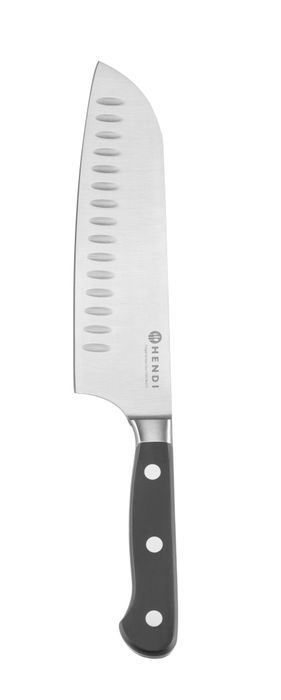 Santokumes 180 mm, gesmeed, HENDI, Profi Line PLUS, Zwart, (L)307mm — 783795