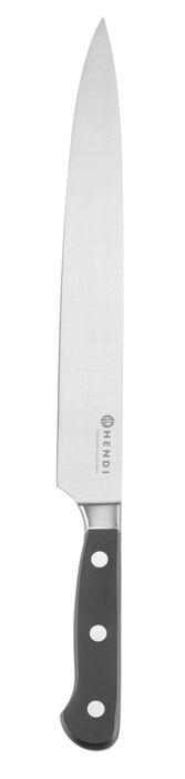Couteau à découper 200 mm, forgé, HENDI, Profi Line PLUS, Noir, (L)326mm — 783818