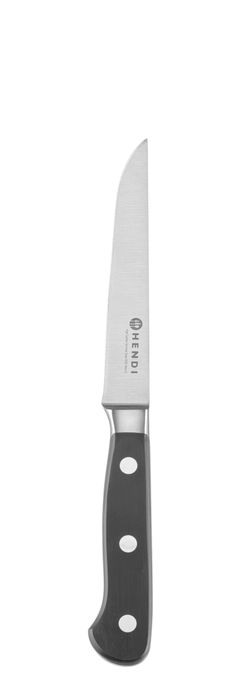 Couteau utilitaire 150 mm, forgé, HENDI, Profi Line PLUS, Noir, (L)275mm — 783832