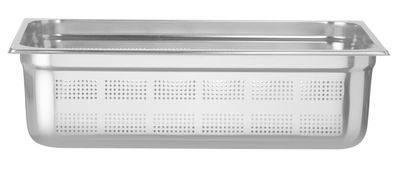 Bac gastronorme GN 1/1 perforé, HENDI, Profi Line, GN 1/1, 21L, (H)150mm — 802212