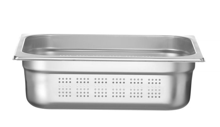 Bac gastronorme GN 1/2 perforé, HENDI, Profi Line, GN 1/2, 6,5L, (H)100mm — 802427