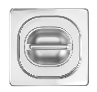 Couvercle pour bacs GN avec bord en silicone, HENDI, Profi Line, GN 1/6, 176x162mm — 802656