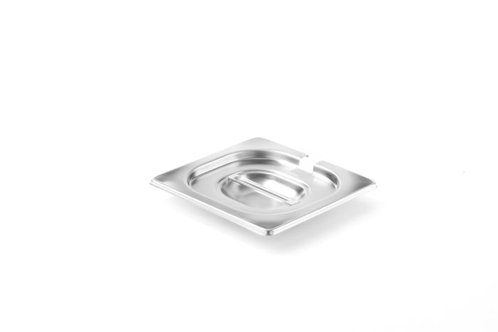 Couvercle pour bac GN avec encoche louche, HENDI, Profi Line, GN 1/6, 176x162mm — 805152