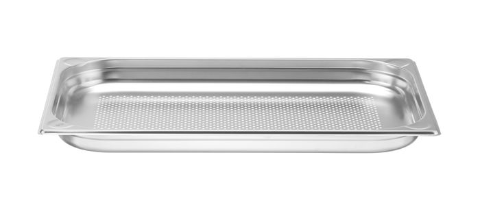 Bac gastronorme GN 1/1 perforé, HENDI, Kitchen Line, GN 1/1, 5L, (H)40mm — 807118