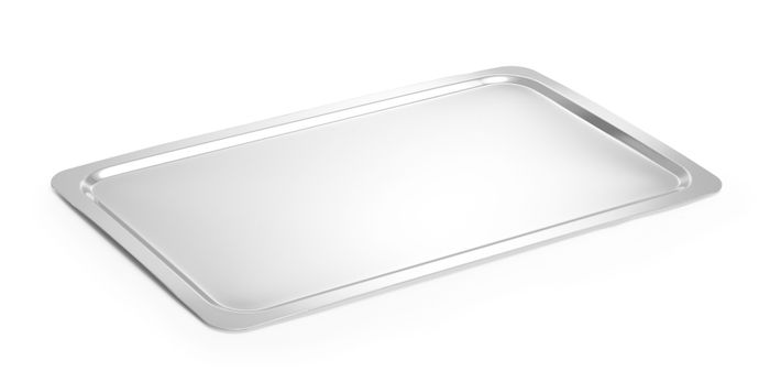 Plateau de service GN 1/1 à bord lisse, HENDI, GN 1/1, 530x325x(H)10mm — 807705
