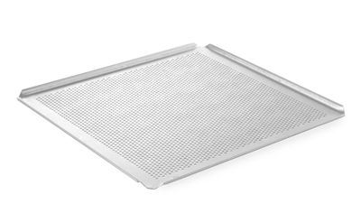 Plaque, perforé, 4 bords, HENDI, GN 2/3, 354x325x(H)10mm — 808313