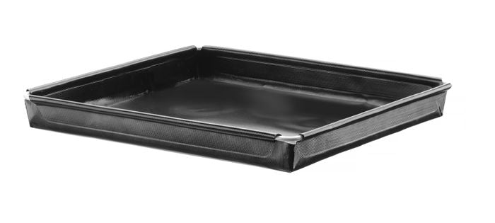 High speed oven bakplaat, anti-aanbaklaag, versterkt, HENDI, Zwart, 290x290x(H)20mm, Vierkant — 808344