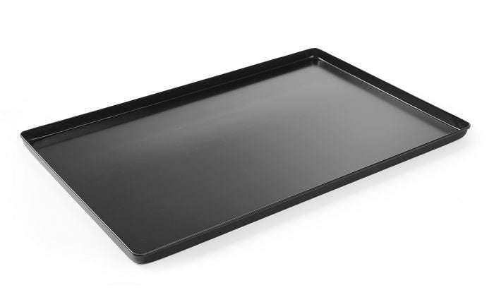 Plateau de présentation pour confiseries, HENDI, Noir, 600x400x(H)20mm — 808542