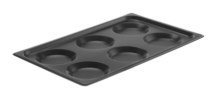 Plateau avec 6 moules, Convectomat Pancake, HENDI, GN 1/1, 530x325x(H)29mm — 808757