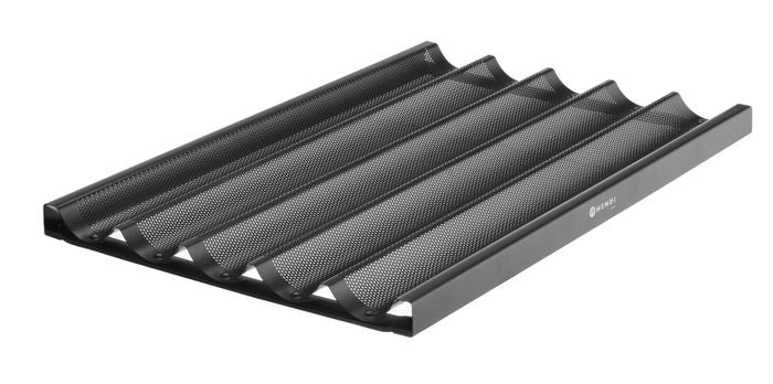 Stokbrood tray, HENDI, Zwart, 600x400x(H)32mm — 808894