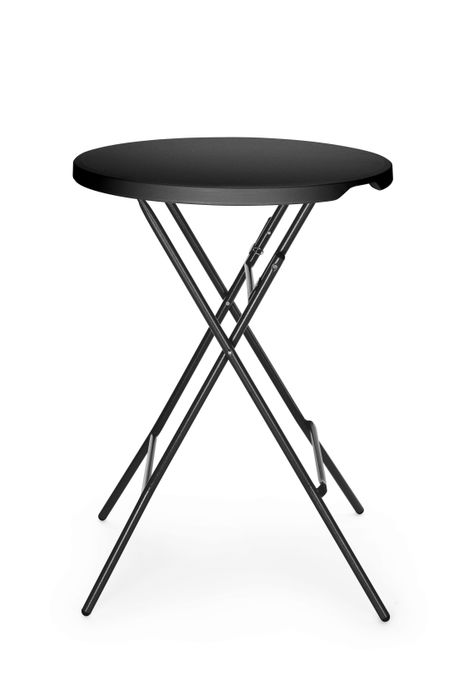 Mange-debout, AmerBox, Noir, ⌀800x(H)1100mm, Rond — 811047