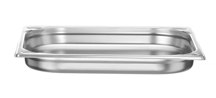 Bac GN 2/3, HENDI, Profi Line PLUS, GN 2/3, 3L, Argent, 354x325x(H)40mm — 818404