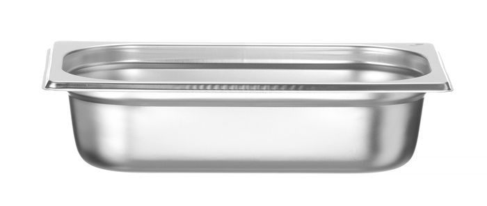 GN-bak 1/4, HENDI, Profi Line PLUS, GN 1/4, 1,7L, Zilver, 265x162x(H)65mm — 818473