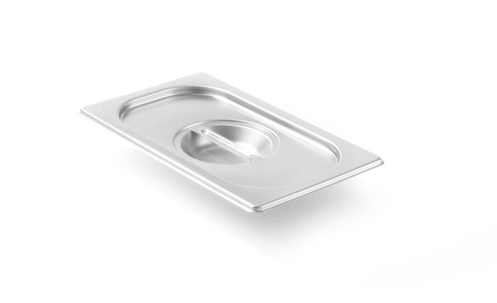 Deksel voor GN containers, HENDI, Profi Line PLUS, GN 1/4, Zilver, 265x162mm — 818886