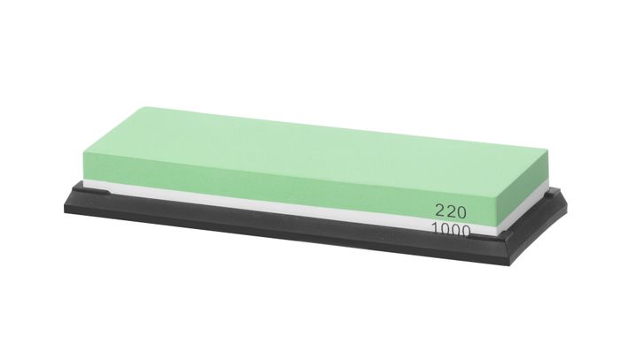 Pierre à aiguiser, HENDI, 1000/220, 234x95x(H)41mm, Rectangulaire — 820681