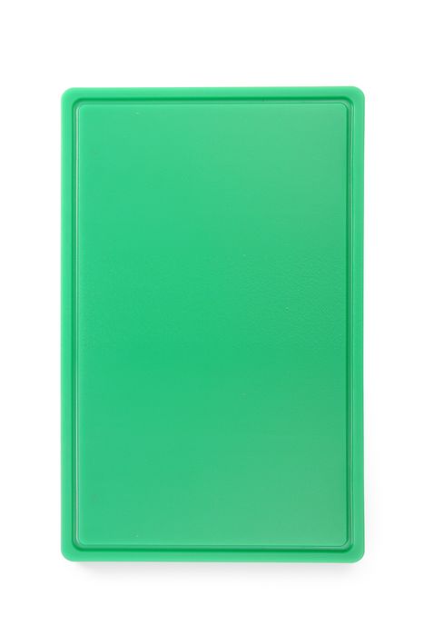 Planche à découper HACCP Gastronorme 1/1, HENDI, GN 1/1, Vert, 530x325mm, Rectangulaire — 826034