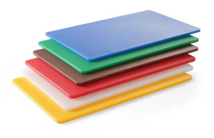 Planches à découper HACCP GN 1/1 - set de 6, HENDI, 6 u., 530x325mm, Rectangulaire — 826676