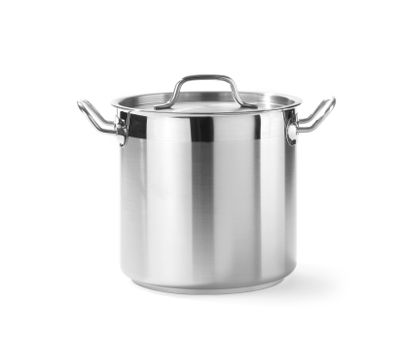 Kookpan hoog - met deksel, HENDI, Profi Line, 5,9L, ⌀200x(H)190mm — 832202