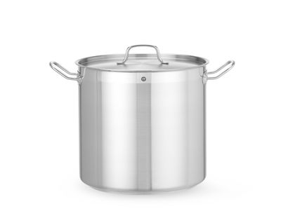 Marmite avec couvercle, HENDI, Profi Line, 24L, ⌀320x(H)300mm — 832608