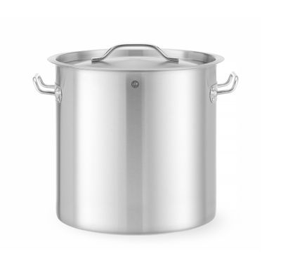 Kookpan hoog - met deksel, HENDI, Budget Line, 21L, ⌀300x(H)300mm — 832899