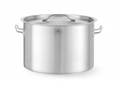 Marmite - avec couvercle, HENDI, Budget Line, 36L, ⌀360x(H)360mm — 834404