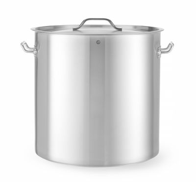 Kookpan hoog - met deksel, HENDI, Budget Line, 71L, ⌀450x(H)450mm — 834909