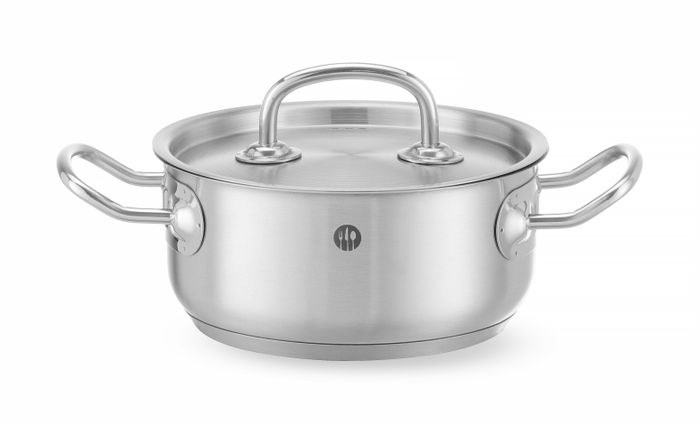 Faitout avec couvercle, HENDI, Kitchen Line, 1,4L, ⌀160x(H)75mm — 836002