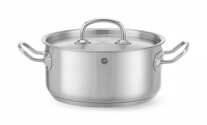 Faitout avec couvercle, HENDI, Kitchen Line, 2,9L, ⌀200x(H)95mm — 836019