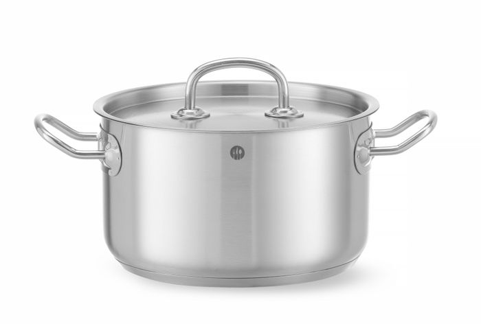 Braisière avec couvercle, HENDI, Kitchen Line, 3,5L, ⌀200x(H)115mm — 836200