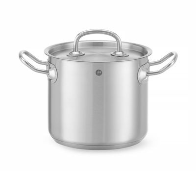 Marmite avec couvercle, HENDI, Kitchen Line, 45L, ⌀400x(H)360mm — 837146