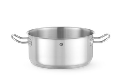 Kookpan laag - zonder deksel, HENDI, Kitchen Line, 4,9L, ⌀240x(H)110mm — 837665
