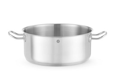 Kookpan laag - zonder deksel, HENDI, Kitchen Line, 7,3L, ⌀280x(H)120mm — 837672