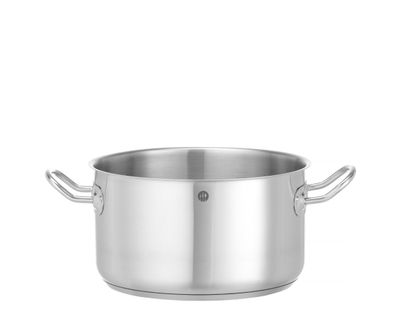 Kookpan middel - zonder deksel, HENDI, Kitchen Line, 6L, ⌀240x(H)135mm — 837726