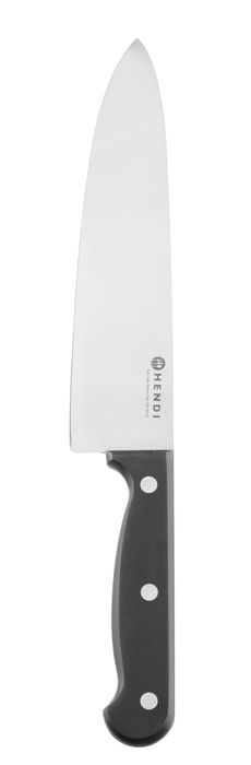 Koksmes 200 mm, gestanst, HENDI, Profi Line, Zwart, (L)340mm — 844496