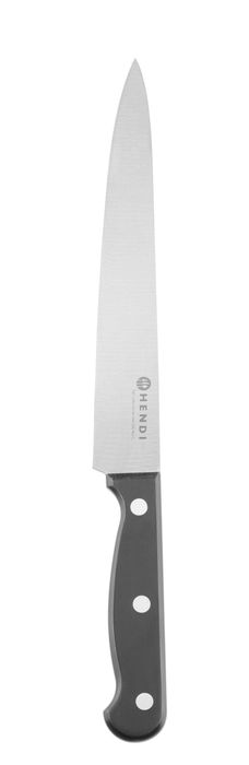 Trancheermes 200 mm, gestanst, HENDI, Profi Line, Zwart, (L)322mm — 844564