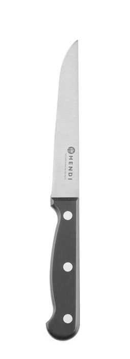 Couteau de cuisine 150 mm, estampé, HENDI, Profi Line, Noir, (L)272mm — 844588