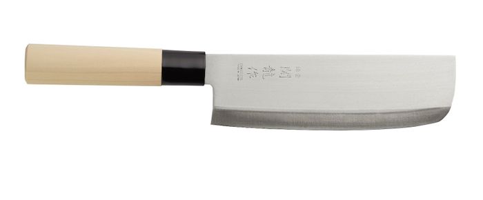 Japans Nakiri mes, HENDI, Zwart, (L)290mm — 845028