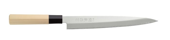 Couteau japonais Sashimi, HENDI, Bois clair, (L)335mm — 845059