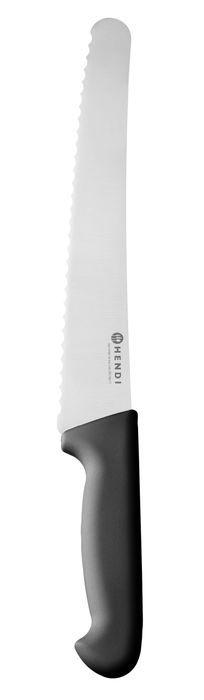 Couteau à pâtisserie, 250 mm, universel, HENDI, Profi Line, Noir, (L)383mm — 845233